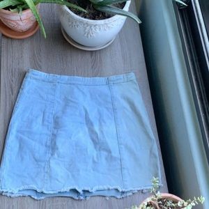 Jean skirt
